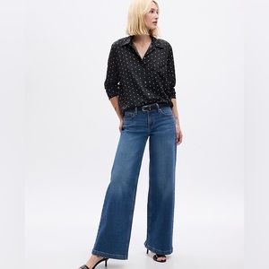 Gap NWT boyfriend blouse